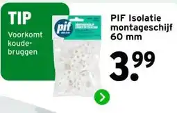 GAMMA PIF Isolatie montageschijf aanbieding