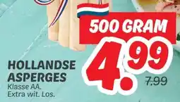 Dekamarkt HOLLANDSE ASPERGES aanbieding