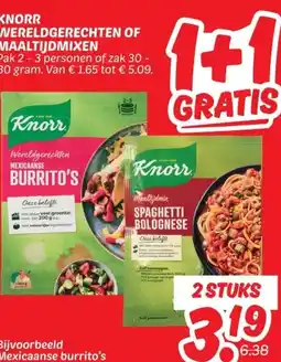 Dekamarkt WERELDGERECHTEN OF MAALTIJDMIXEN aanbieding