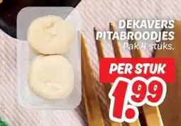 Dekamarkt DEKAVERS PITABROODJES aanbieding