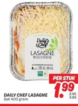 Dekamarkt DAILY CHEF LASAGNE aanbieding