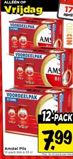 Vomar Voordeelmarkt Amstel Pils aanbieding