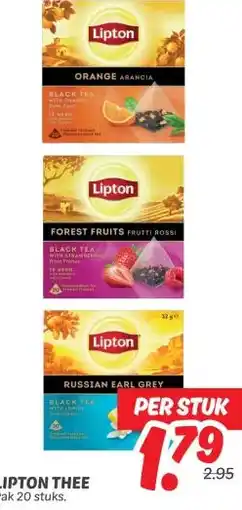Dekamarkt LIPTON THEE aanbieding