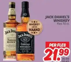 Dekamarkt JACK DANIEL'S WHISKEY F aanbieding