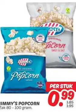 Dekamarkt JIMMY'S POPCORN aanbieding