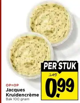 Vomar Voordeelmarkt Jacques Kruidencrème aanbieding