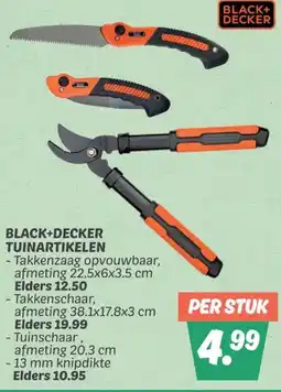 Dekamarkt BLACK+DECKER TUINARTIKELEN aanbieding