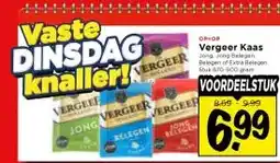 Vomar Voordeelmarkt Vergeer Kaas aanbieding