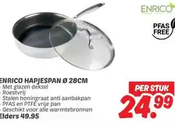 Dekamarkt ENRICO HAPJESPAN Ø 28CM aanbieding