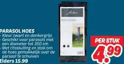Dekamarkt PARASOL HOES - aanbieding