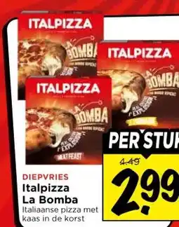 Vomar Voordeelmarkt Italpizza La Bomba aanbieding