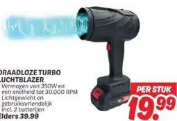 Dekamarkt DRAADLOZE TURBO LUCHTBLAZER aanbieding