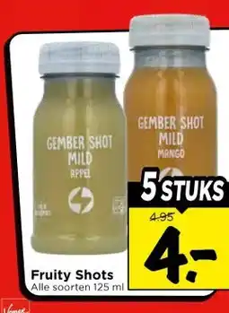 Vomar Voordeelmarkt Fruity Shots aanbieding