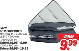 Dekamarkt LAZY ZOMERDEKBED aanbieding