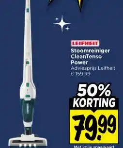 Vomar Voordeelmarkt Stoomreiniger CleanTenso Power aanbieding
