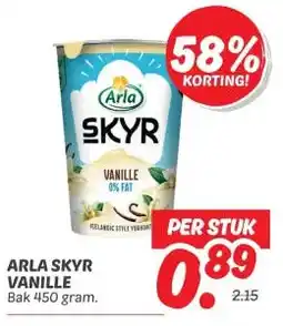Dekamarkt ARLA SKYR VANILLE aanbieding
