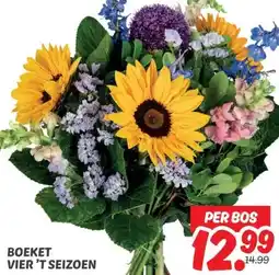 Dekamarkt BOEKET VIER 'T SEIZOEN aanbieding