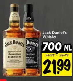 Vomar Voordeelmarkt Jack Daniel's Whisky aanbieding