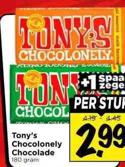 Vomar Voordeelmarkt Tony's Chocolonely Chocolade aanbieding