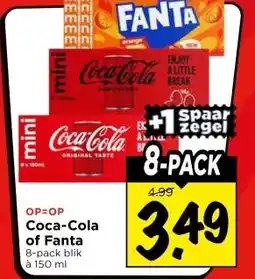 Vomar Voordeelmarkt Coca-Cola of Fanta aanbieding