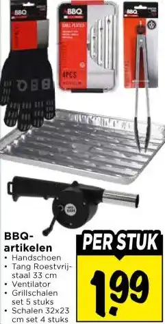 Vomar Voordeelmarkt BBQ- artikelen aanbieding