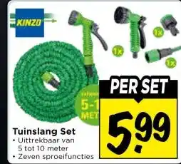 Vomar Voordeelmarkt Tuinslang Set aanbieding