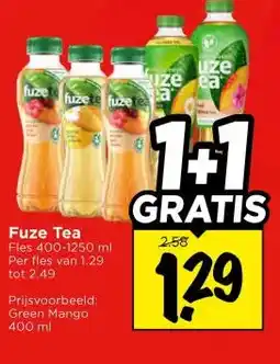 Vomar Voordeelmarkt Fuze Tea aanbieding