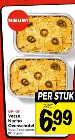 Vomar Voordeelmarkt Verse Nacho Ovenschotel aanbieding