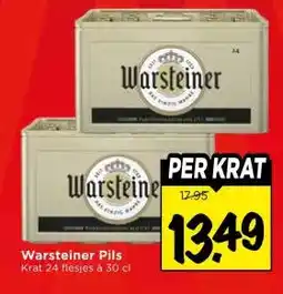 Vomar Voordeelmarkt Warsteiner Pils aanbieding