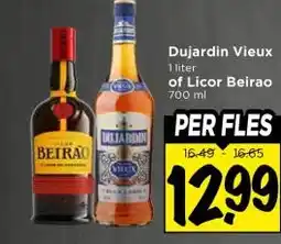 Vomar Voordeelmarkt Dujardin Vieux of Licor Beirao aanbieding