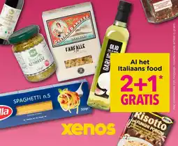 Xenos Al het Italiaans food aanbieding