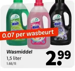 Wibra Wasmiddel aanbieding
