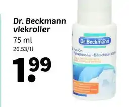Wibra Dr. Beckmann vlekroller aanbieding