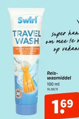 Wibra Reis- wasmiddel aanbieding