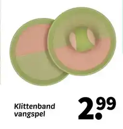 Wibra Klittenband vangspel aanbieding
