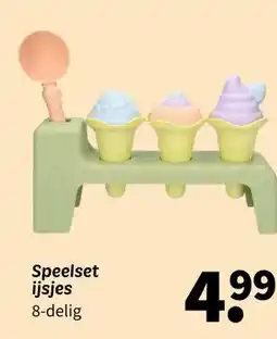 Wibra Speelset ijsjes aanbieding