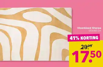 Xenos Vloerkleed Sherpa aanbieding