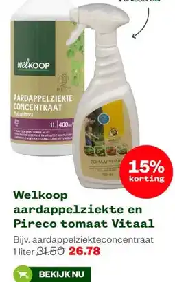 Welkoop Welkoop aardappelziekte en Pireco tomaat Vitaal aanbieding