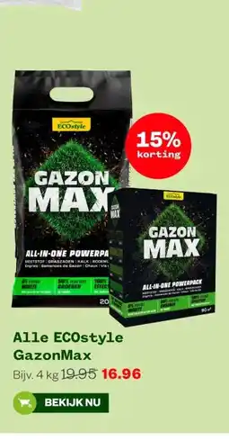 Welkoop Alle ECOstyle GazonMax aanbieding