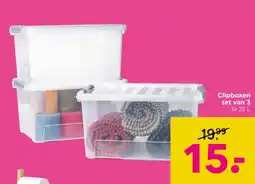Xenos Clipboxen set van 3 aanbieding