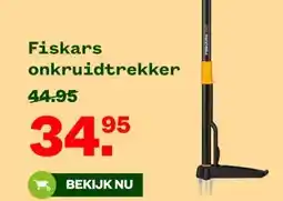Welkoop Fiskars onkruidtrekker aanbieding