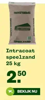 Welkoop Intracoat speelzand aanbieding