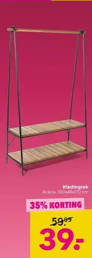 Xenos Kledingrek aanbieding