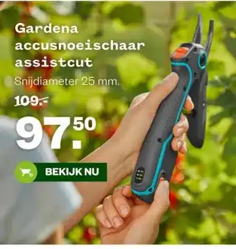 Welkoop Gardena accusnoeischaar assistcut aanbieding