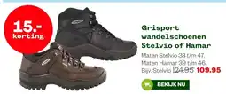 Welkoop Grisport wandelschoenen Stelvio of Hamar aanbieding