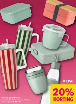 Xenos Alle 'to go' artikelen aanbieding