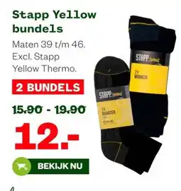 Welkoop Stapp Yellow bundels aanbieding