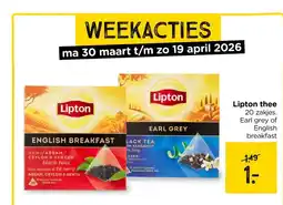 Xenos Lipton thee aanbieding