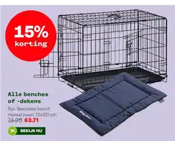 Welkoop Alle benches of -dekens aanbieding