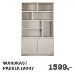 Trendhopper Wandkast Padula Ivory aanbieding